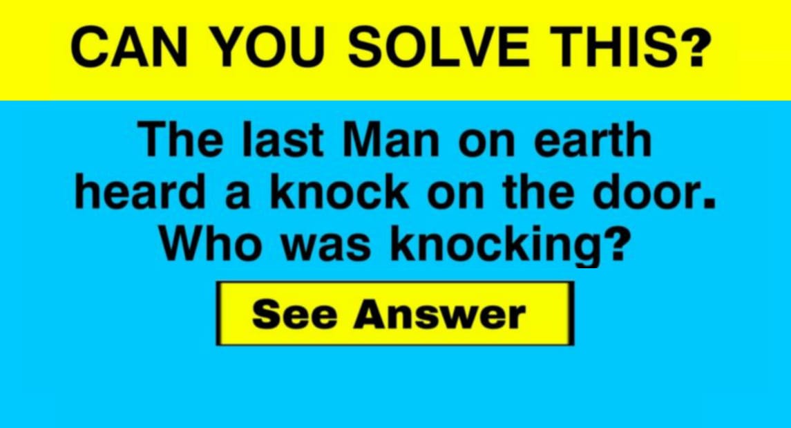 5 Riddles and Puzzles that are very hard to solve (with Solutions)