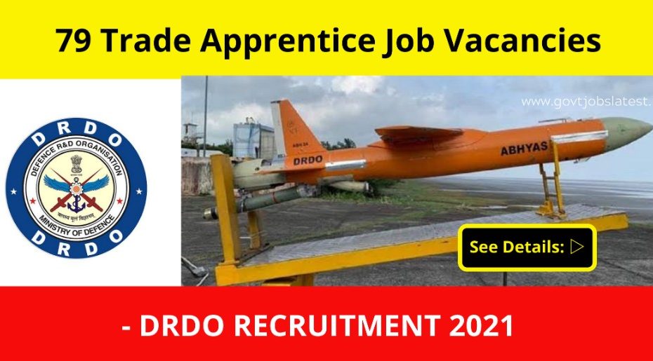 Drdo apprentice recruitment 2021