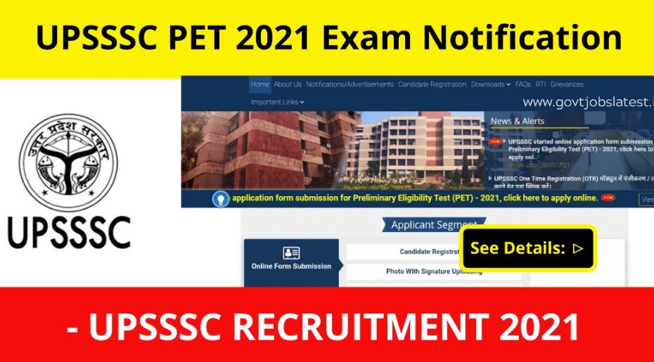 UPSSSC PET 2021 exam cover