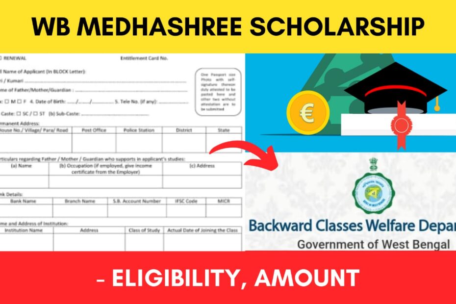 Medhashree Scholarship 2022 - 2023 for WB OBC Students