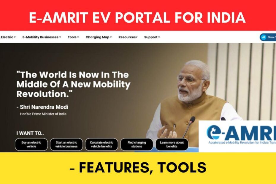 e-Amrit EV (Electric Vehicle) Portal - Features, Benefits