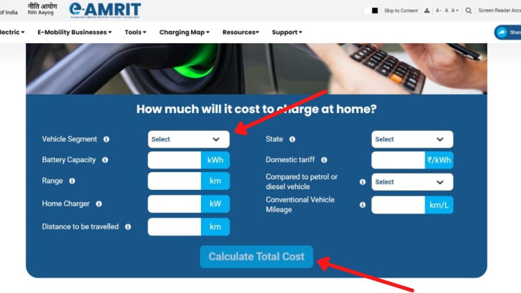 e-Amrit EV (Electric Vehicle) Portal - Features, Benefits