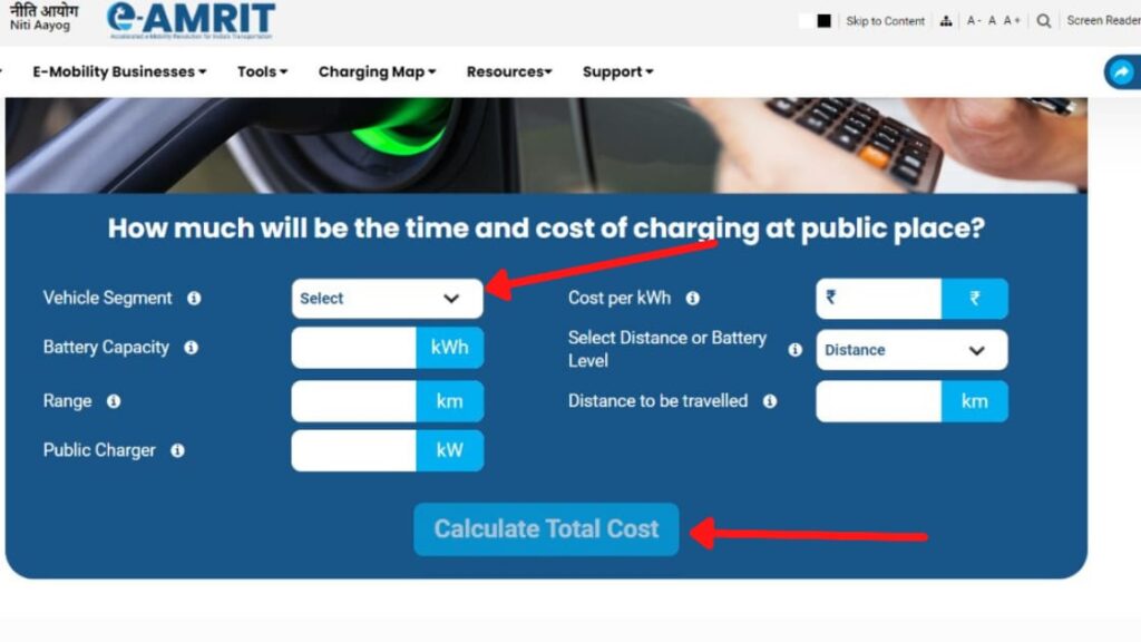 e-Amrit EV (Electric Vehicle) Portal - Features, Benefits